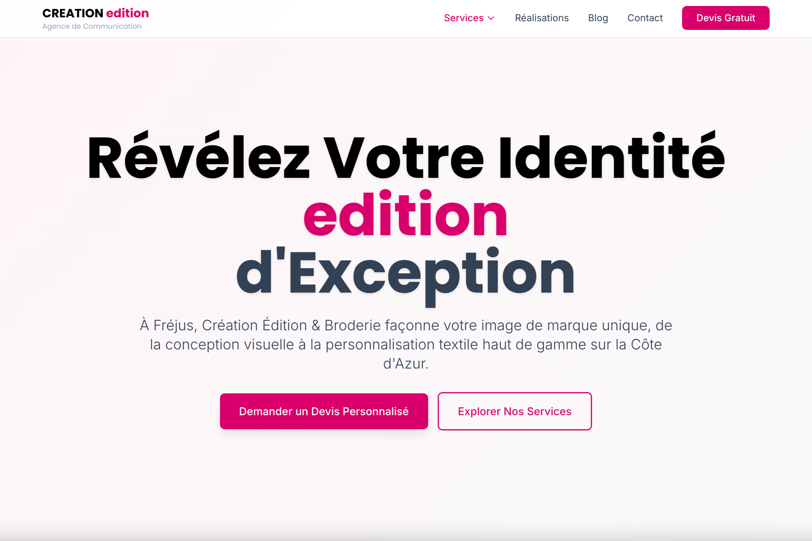 Site Web Création Édition